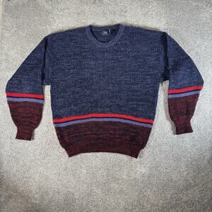 Vintage 90s Y2K Wrangler Sweater Sz L Grandpacore Skater Grunge Heritage Biggie